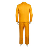 Beetlejuice 1989 Bob Shrinker Yellow Suit Cosplay Costume Outfits Halloween Carnival Suit