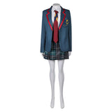 Beetlejuice Astrid Deetz Women Cosplay Costume Outfits Halloween Carnival Suit
