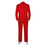 Beetlejuice Betelgeuse Red Suit Cosplay Costume Outfit Halloween Carnival Suit
