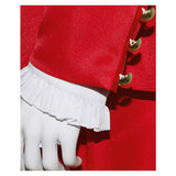 Beetlejuice Betelgeuse Red Suit Cosplay Costume Outfit Halloween Carnival Suit
