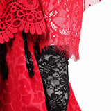 Beetlejuice Lydia Deetz Women Dress Cosplay Costume Outfits Halloween Carnival Suit