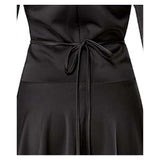 Beetlejuice Lydia Women Black Dress Cosplay Costume Outfit Halloween Carnival Suit