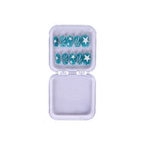 Billie Doe Blue Cosplay Nail Stickers Halloween Carnival Costume Accessories