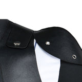 Black Torch Jirou Azuma White Jumpsuit Cosplay Costume Outfit Halloween Carnival Suit
