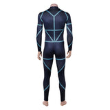 BLUE LOCK Live-action Jie Shiyi Blue Jumpsuit Cosplay Costume Outfit Halloween Carnival Suit
