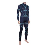 BLUE LOCK Live-action Jie Shiyi Blue Jumpsuit Cosplay Costume Outfit Halloween Carnival Suit