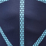 BLUE LOCK Live-action Jie Shiyi Blue Jumpsuit Cosplay Costume Outfit Halloween Carnival Suit