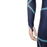 BLUE LOCK Live-action Jie Shiyi Blue Jumpsuit Cosplay Costume Outfit Halloween Carnival Suit