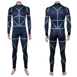 BLUE LOCK Live-action Jie Shiyi Blue Jumpsuit Cosplay Costume Outfit Halloween Carnival Suit