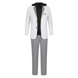 Blue Lock Seishiro Nagi White Outfit Cosplay Costume Outfit Halloween Carnival Suit