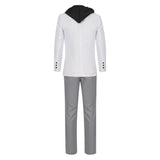 Blue Lock Seishiro Nagi White Outfit Cosplay Costume Outfit Halloween Carnival Suit