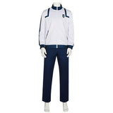 BLUE LOCK Yoichi Isagi White Outfit Cosplay Costume Outfit Halloween Carnival Suit