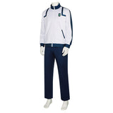 BLUE LOCK Yoichi Isagi White Outfit Cosplay Costume Outfit Halloween Carnival Suit