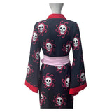 Boa Hancock Women Black Kimono Cosplay Costume Outfit Halloween Carnival Suit