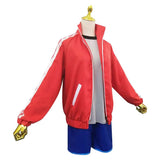 Brand New Animal Michiru Kagemori Beastman Red Outfit Adult Female Halloween Carnival Costume