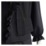 Bridgerton Benedict Bridgerton Black Outfit Cosplay Costume Outfit Halloween Carnival Suit