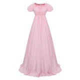 Bridgerton Sophie Beckett Women Pink Dress Cosplay Costume Outfit Halloween Carnival Suit