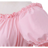 Bridgerton Sophie Beckett Women Pink Dress Cosplay Costume Outfit Halloween Carnival Suit