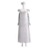 Bridgerton Sophie Beckett Women White Outfit Cosplay Costume Outfit Halloween Carnival Suit