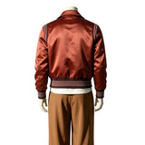 Camp Rock Nick Jonas Brown Jacket Set Cosplay Costume Outfit Halloween Carnival Suit