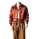 Camp Rock Nick Jonas Brown Jacket Set Cosplay Costume Outfit Halloween Carnival Suit