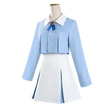 Cardcaptor Sakura Sakura Kinomoto Blue Dress Cosplay Costume Outfits Halloween Carnival Suit