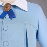 Cardcaptor Sakura Sakura Kinomoto Blue Dress Cosplay Costume Outfits Halloween Carnival Suit