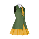 Cardcaptor Sakura Sakura Kinomoto Green Dress Cosplay Costume Outfits Halloween Carnival Suit