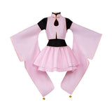 Cardcaptor Sakura Sakura Kinomoto Women Pink Dress Cosplay Costume Outfit Halloween Carnival Suit