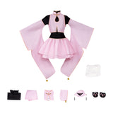 Cardcaptor Sakura Sakura Kinomoto Women Pink Dress Cosplay Costume Outfit Halloween Carnival Suit