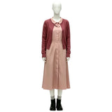 Carrie Women Pink Dress Cosplay Costume Outfit Halloween Carnival Suit