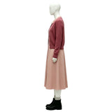 Carrie Women Pink Dress Cosplay Costume Outfit Halloween Carnival Suit