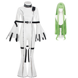 Code Geass C.C. Women White Outfit Cosplay Costume Outfit Halloween Carnival Suit