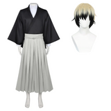 Zenin Naoya Black Kimono Outfit Cosplay Costume Outfits Halloween Carnival Suit