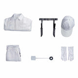 Cells At Work White Blood Cell Kids Children White Outfit Cosplay Costume Outfits Halloween Carnival Suit