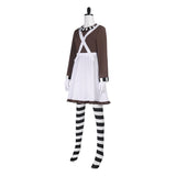 Charlie and the Chocolate Factory Chocolate Women Dress Outfit Cosplay Costume Outfits Halloween Carnival Suit