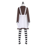 Charlie and the Chocolate Factory Chocolate Women Dress Outfit Cosplay Costume Outfits Halloween Carnival Suit