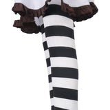 Charlie and the Chocolate Factory Chocolate Women Dress Outfit Cosplay Costume Outfits Halloween Carnival Suit