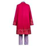 Charlie and the Chocolate Factory Young Willy Wonka Red Outfit Cosplay Costume Outfit Halloween Carnival Suit