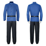 Chikyuu no Undou ni Tsuite Rafał Blue Outfit Cosplay Costume Outfit Halloween Carnival Suit