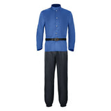 Chikyuu no Undou ni Tsuite Rafał Blue Outfit Cosplay Costume Outfit Halloween Carnival Suit