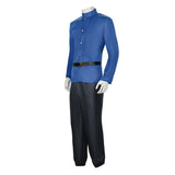 Chikyuu no Undou ni Tsuite Rafał Blue Outfit Cosplay Costume Outfit Halloween Carnival Suit