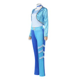 Chloe Charming Women Blue Outfit Cosplay Costume Outfits Halloween Carnival Suit