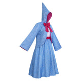 Cinderella Fairy Godmother Women Blue Outfit Cosplay Costume Outfit Halloween Carnival Suit