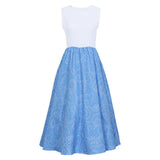 Cinderella Fairy Godmother Women Blue Outfit Cosplay Costume Outfit Halloween Carnival Suit