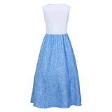 Cinderella Fairy Godmother Women Blue Outfit Cosplay Costume Outfit Halloween Carnival Suit