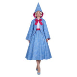 Cinderella Fairy Godmother Women Blue Outfit Cosplay Costume Outfit Halloween Carnival Suit