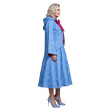 Cinderella Fairy Godmother Women Blue Outfit Cosplay Costume Outfit Halloween Carnival Suit