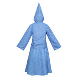 Cinderella Fairy Godmother Women Blue Outfit Cosplay Costume Outfit Halloween Carnival Suit
