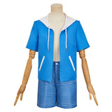City the Animation Midori Nagumo Blue Outfit Cosplay Costume Outfits Halloween Carnival Suit